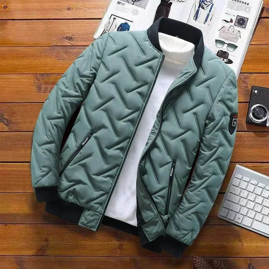 Lennard™ - Stilvolle gesteppte Bomberjacke