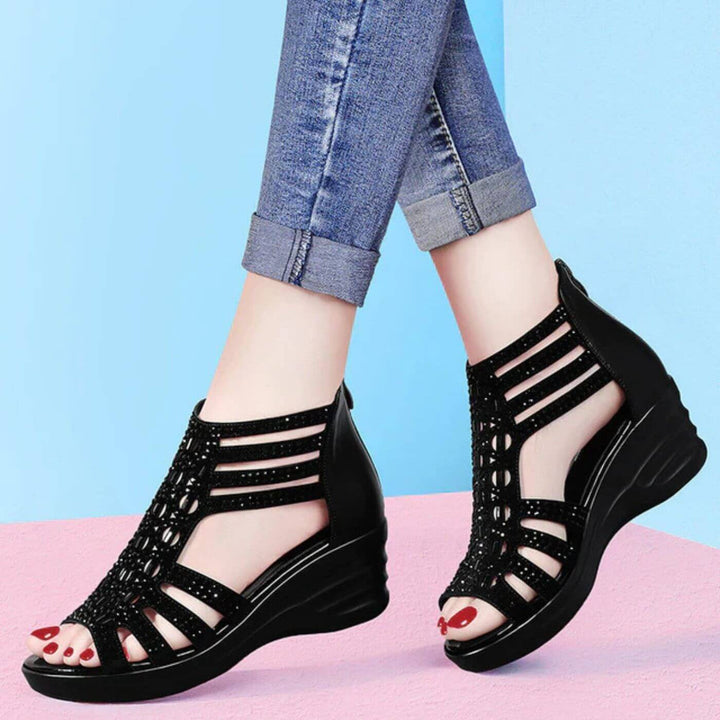 Liana™ – Ultimativer Komfort Orthopädische Keilsandalen