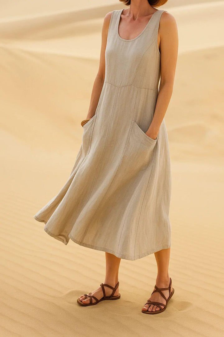 Lilia™ - Elegantes Ärmelloses Sommerkleid