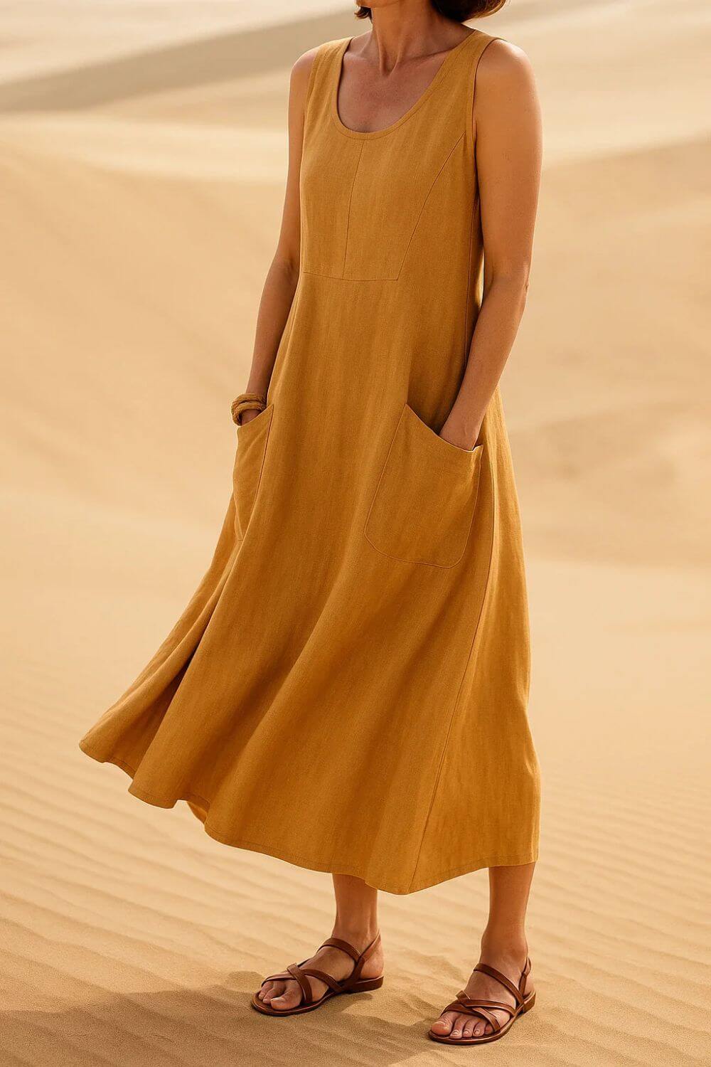 Lilia™ - Elegantes Ärmelloses Sommerkleid