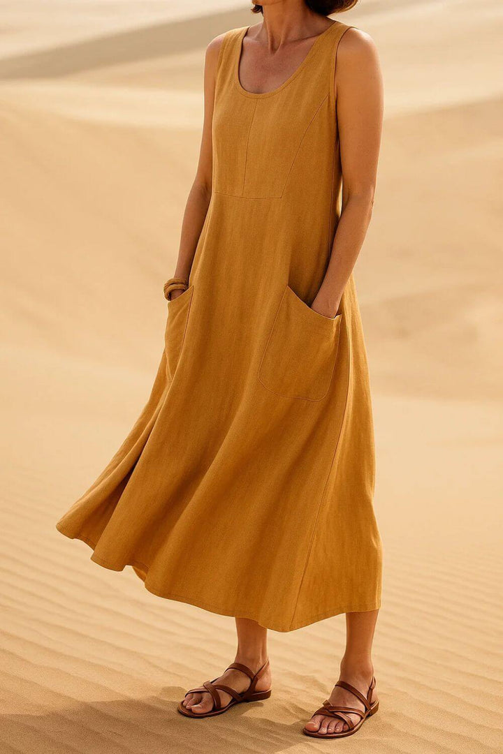 Lilia™ - Elegantes Ärmelloses Sommerkleid
