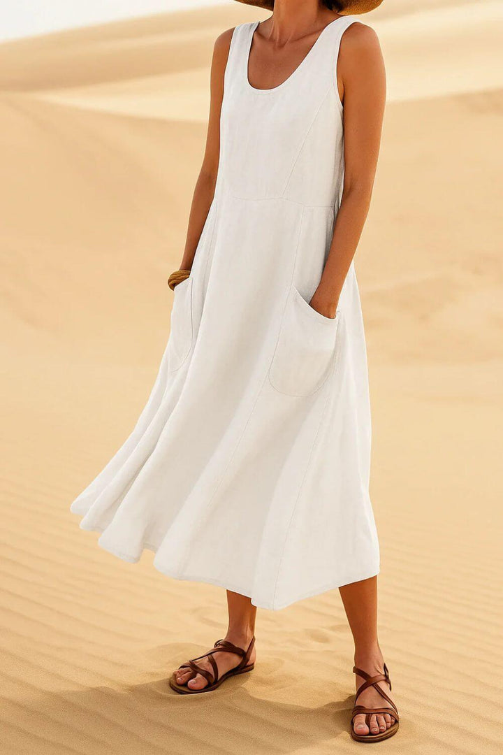 Lilia™ - Elegantes Ärmelloses Sommerkleid