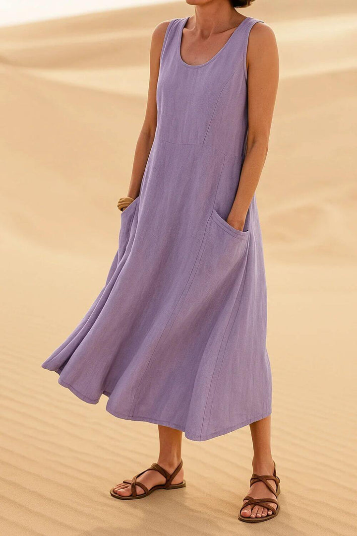 Lilia™ - Elegantes Ärmelloses Sommerkleid