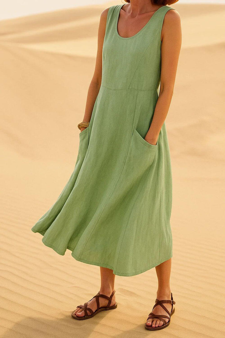 Lilia™ - Elegantes Ärmelloses Sommerkleid
