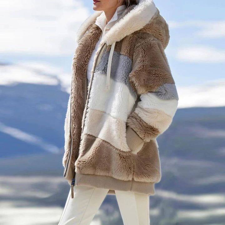 Christina™ - Weiche Plüsch-Winterjacke
