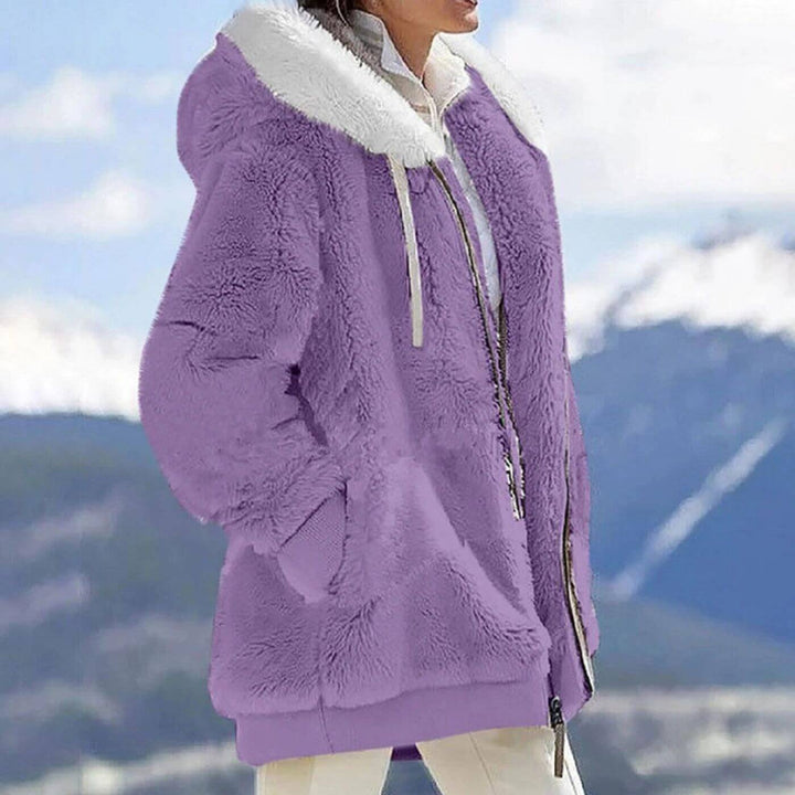 Christina™ - Weiche Plüsch-Winterjacke