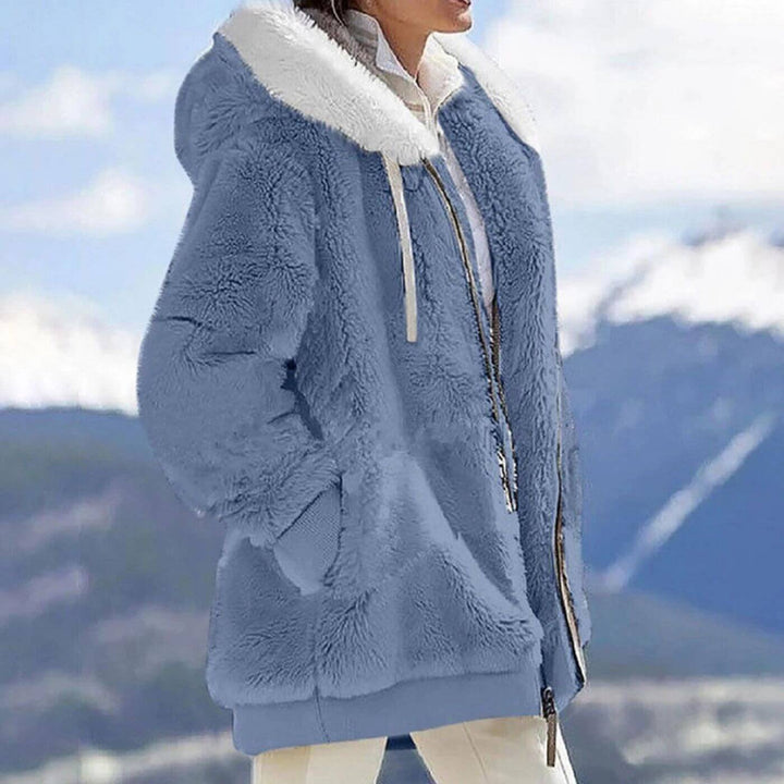 Christina™ - Weiche Plüsch-Winterjacke