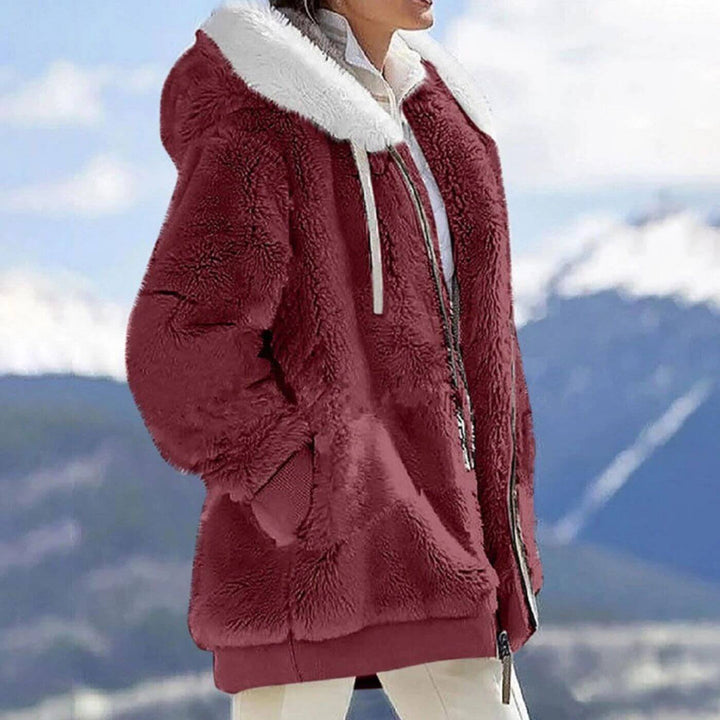Christina™ - Weiche Plüsch-Winterjacke