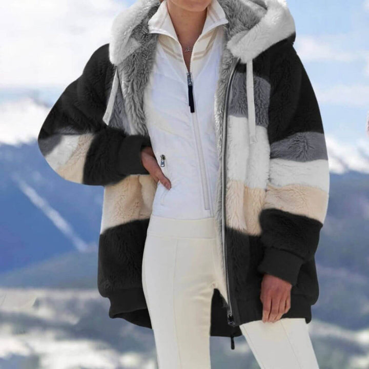 Christina™ - Weiche Plüsch-Winterjacke