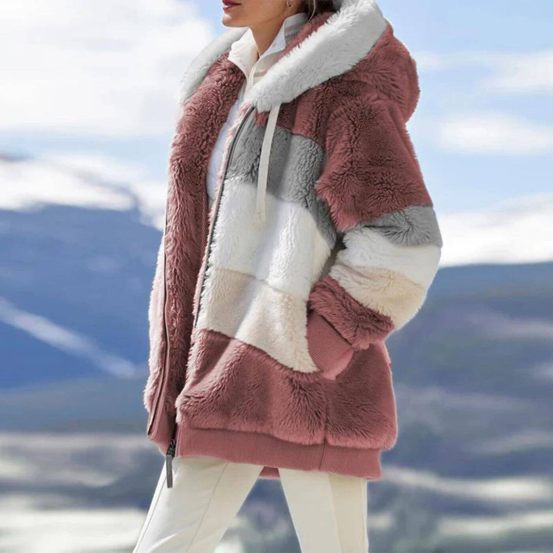 Christina™ - Weiche Plüsch-Winterjacke