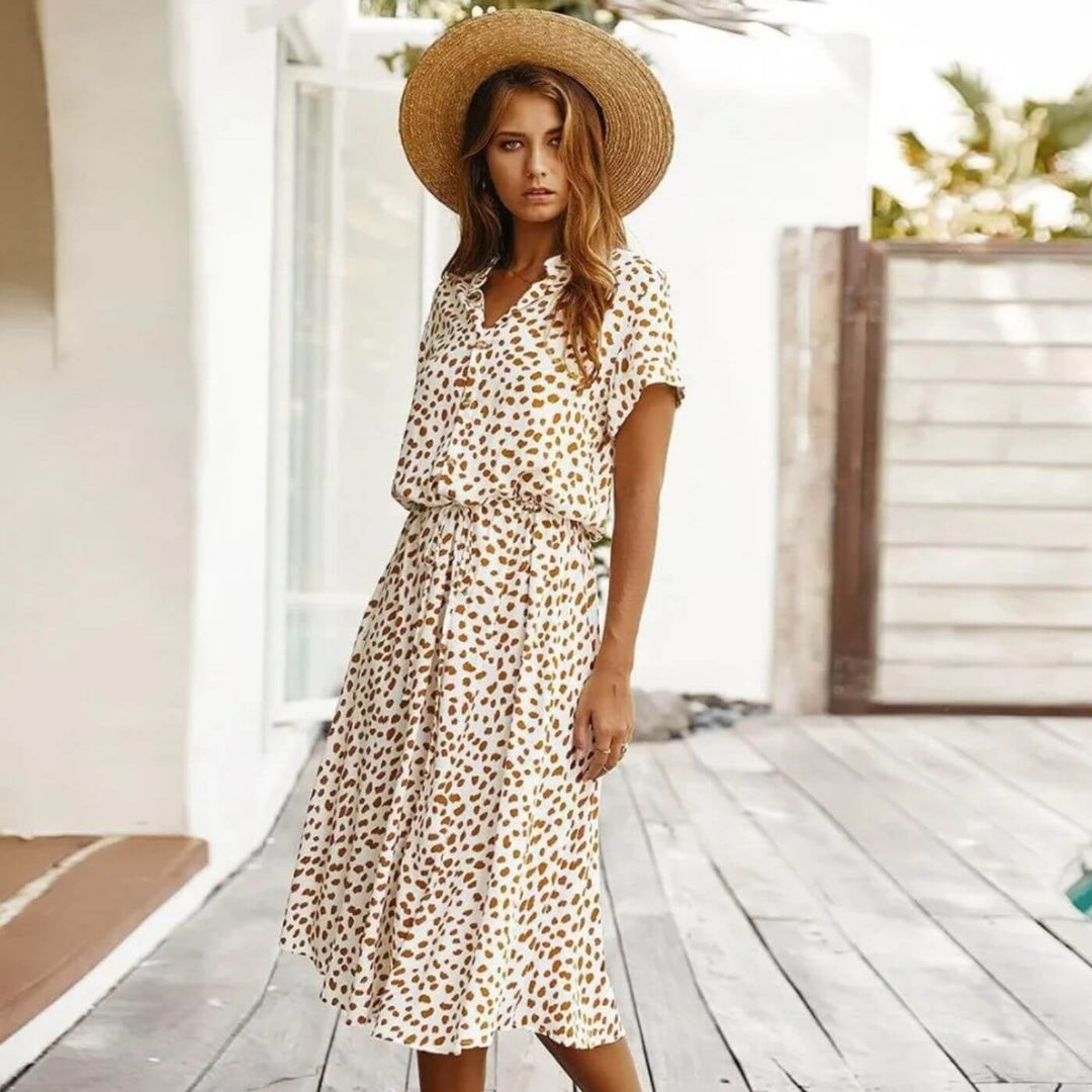 Lotta™ – Vintage Bequemes Sommerkleid