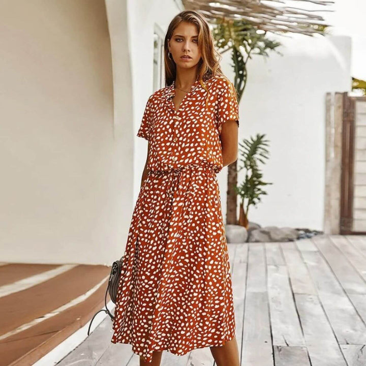Lotta™ – Vintage Bequemes Sommerkleid