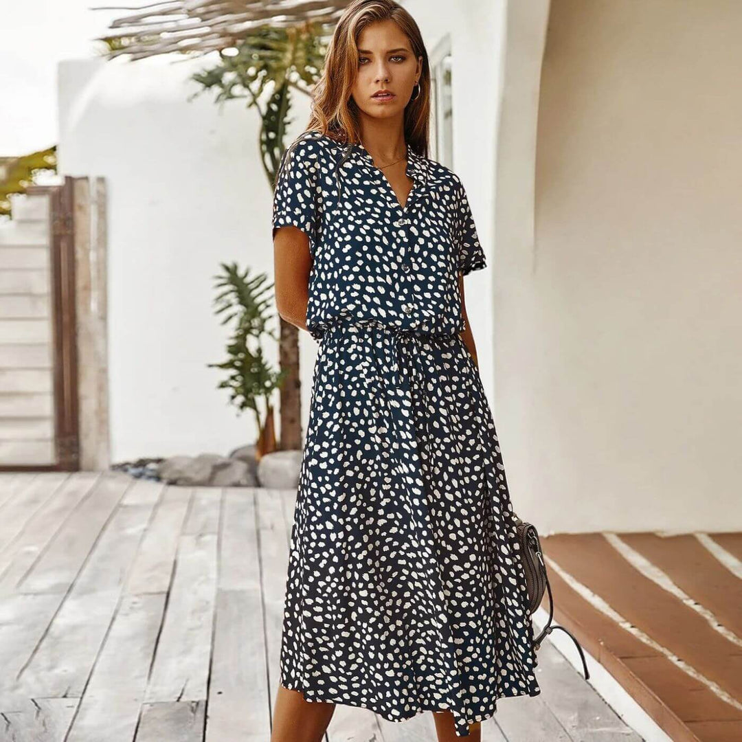 Lotta™ – Vintage Bequemes Sommerkleid
