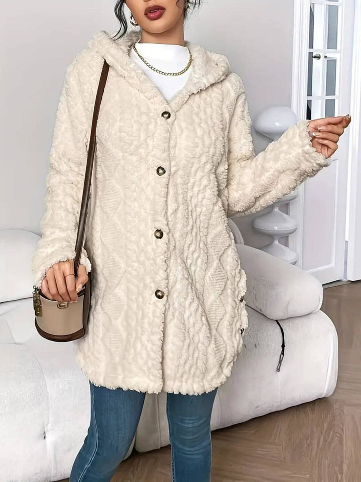 Luisa™ - Bequeme Plüsch-Kapuzenjacke