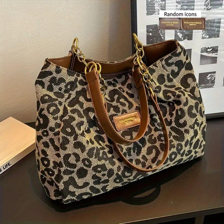 Luisa™ - Elegante Leoparden-Schultertasche