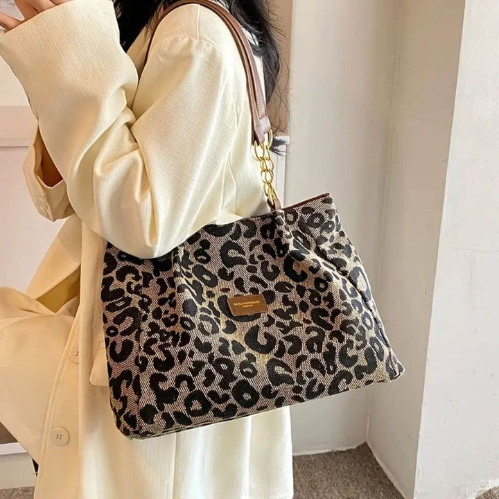 Luisa™ - Elegante Leoparden-Schultertasche