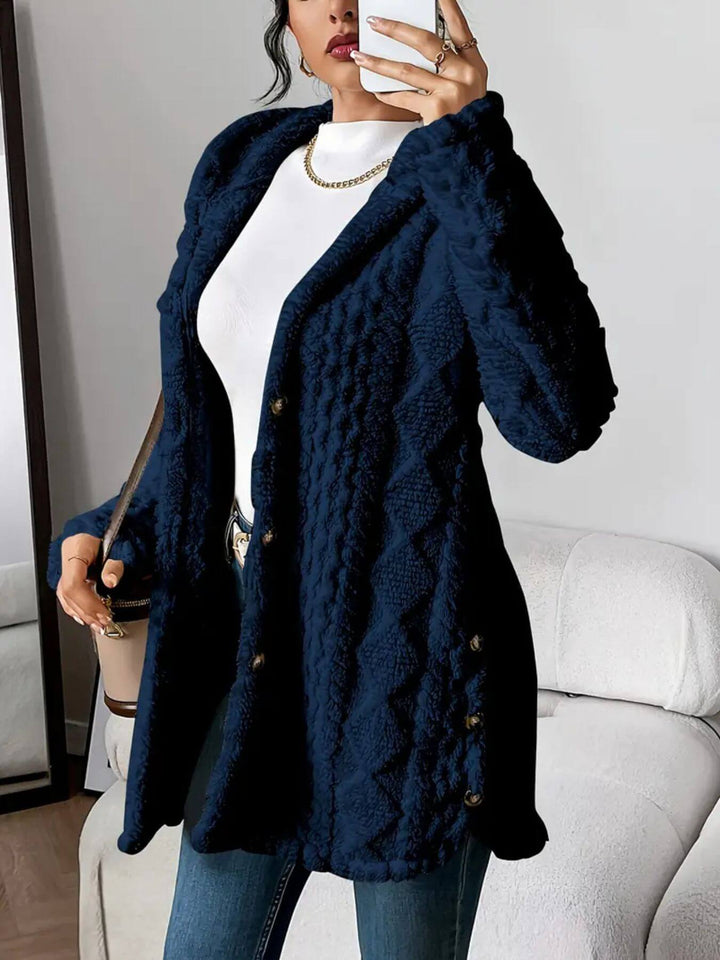 Luisa™ - Bequeme Plüsch-Kapuzenjacke