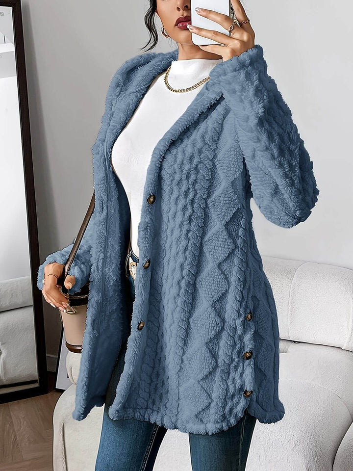 Luisa™ - Bequeme Plüsch-Kapuzenjacke