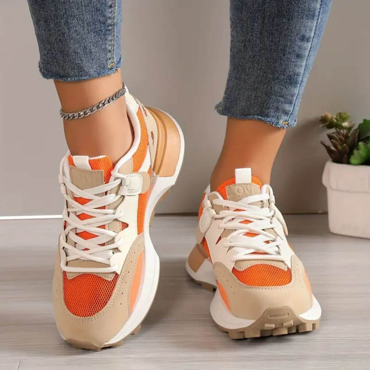 Mara™ – Bequeme Orthopädische Schuhe im Colorblock-Look