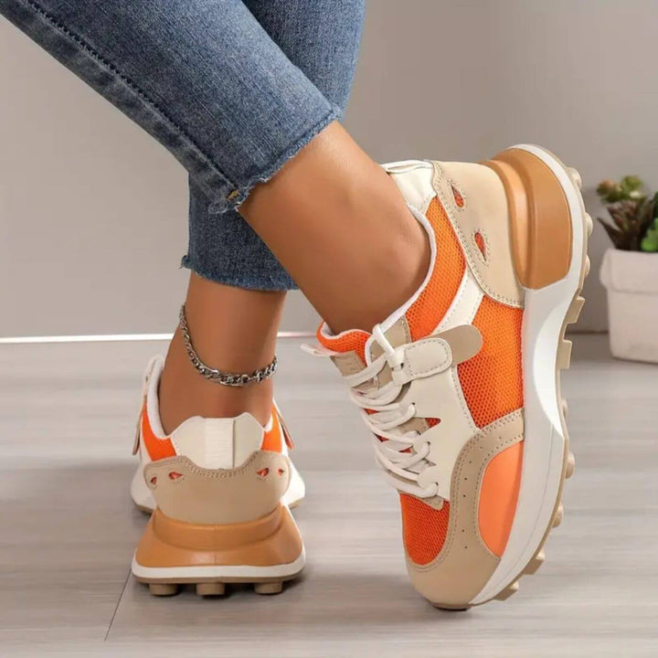 Mara™ – Bequeme Orthopädische Schuhe im Colorblock-Look