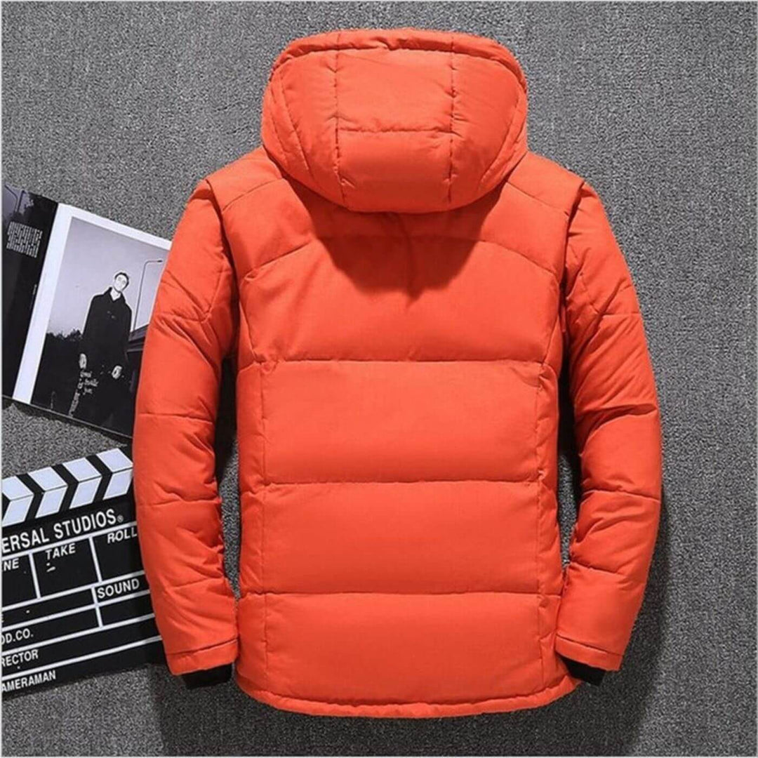 Markus™ - Dicke Wasserdichte Kapuzen-Steppjacke