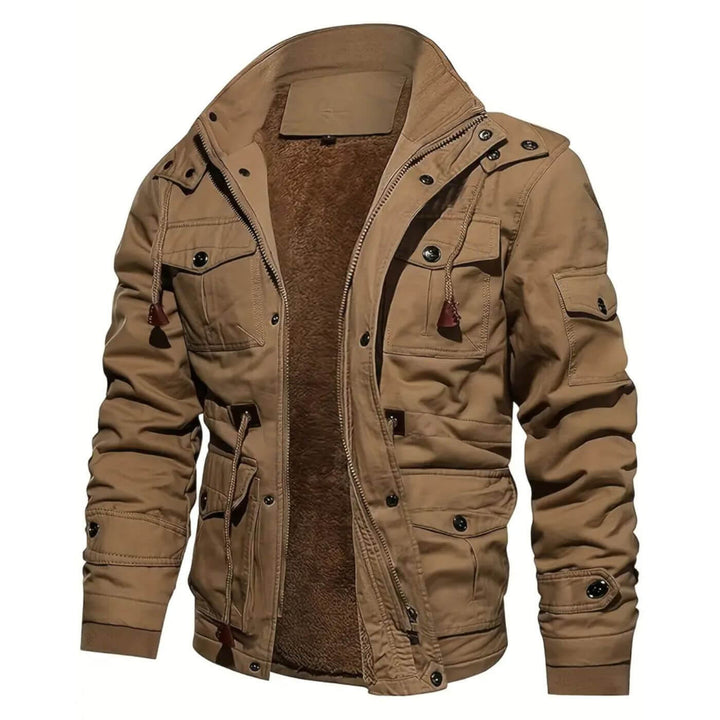 Matthias™ - Jacke mit Mehreren Taschen und Abnehmbarer Kapuze