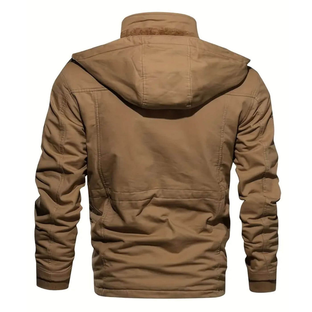 Matthias™ - Jacke mit Mehreren Taschen und Abnehmbarer Kapuze