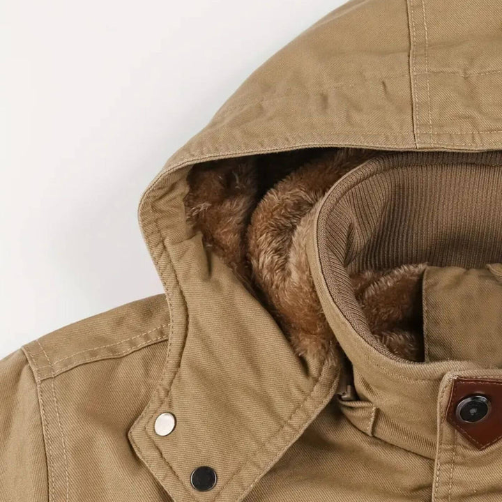 Matthias™ - Jacke mit Mehreren Taschen und Abnehmbarer Kapuze