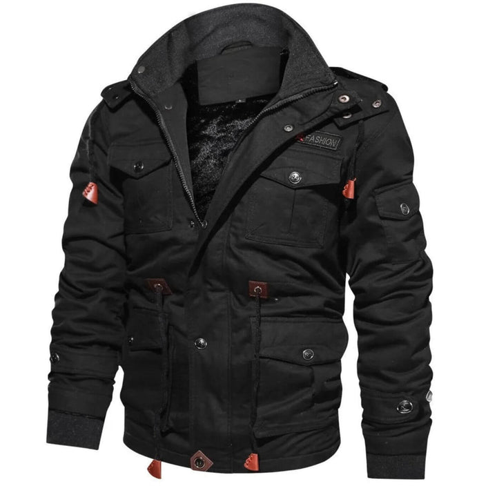 Matthias™ - Jacke mit Mehreren Taschen und Abnehmbarer Kapuze