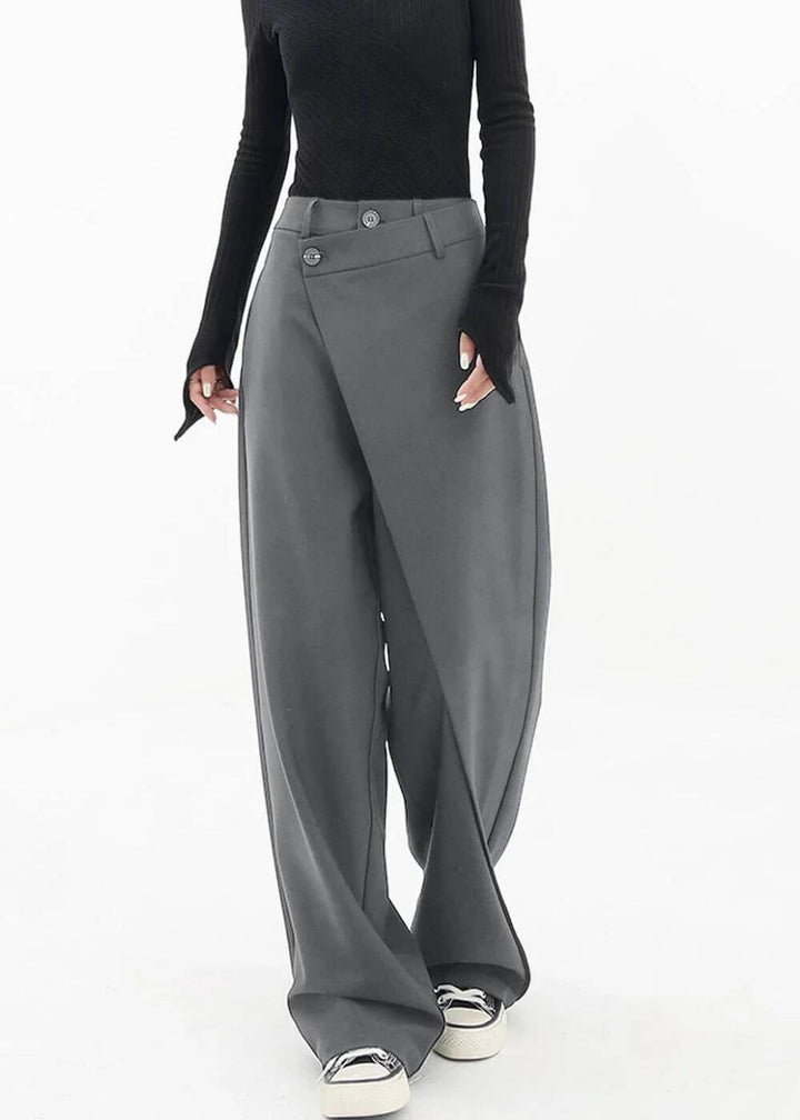 Nina™ - Asymmetrische Lage Weit Bein Bequeme Hose