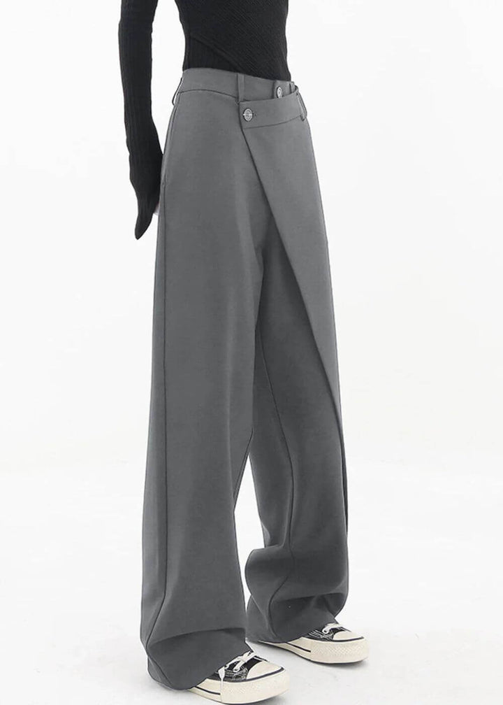 Nina™ - Asymmetrische Lage Weit Bein Bequeme Hose