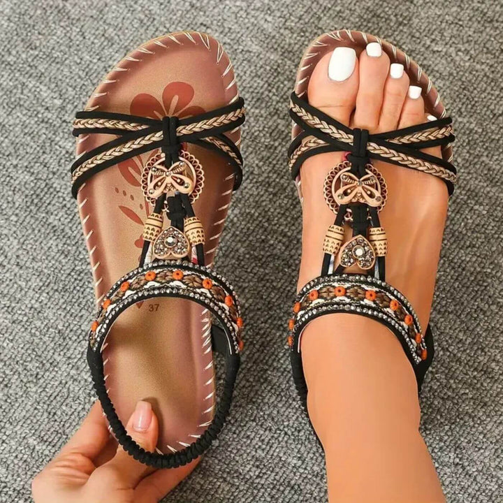 Noliva™ – Superbequeme Boho-Orthopädische Sandalen