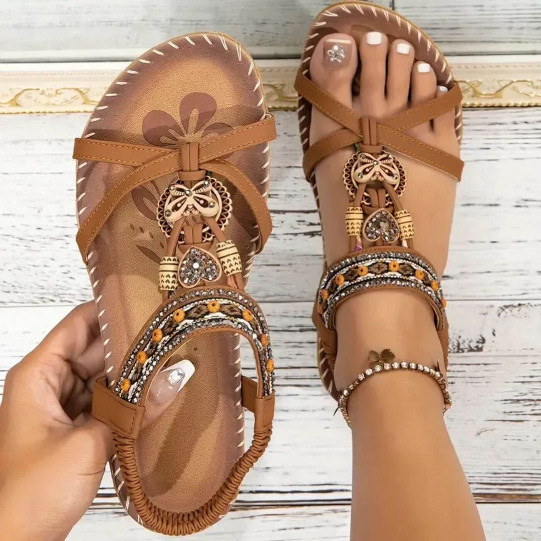 Noliva™ – Superbequeme Boho-Orthopädische Sandalen