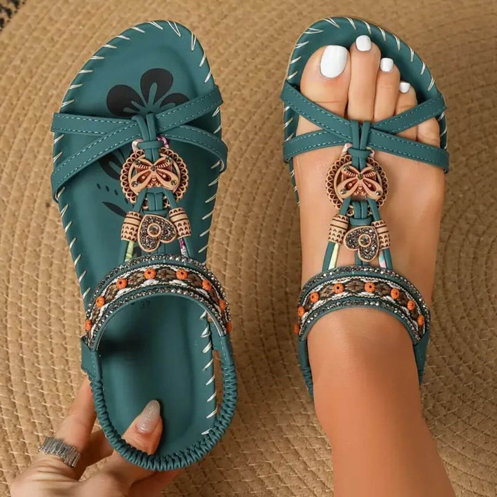 Noliva™ – Superbequeme Boho-Orthopädische Sandalen