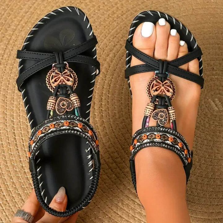Noliva™ – Superbequeme Boho-Orthopädische Sandalen