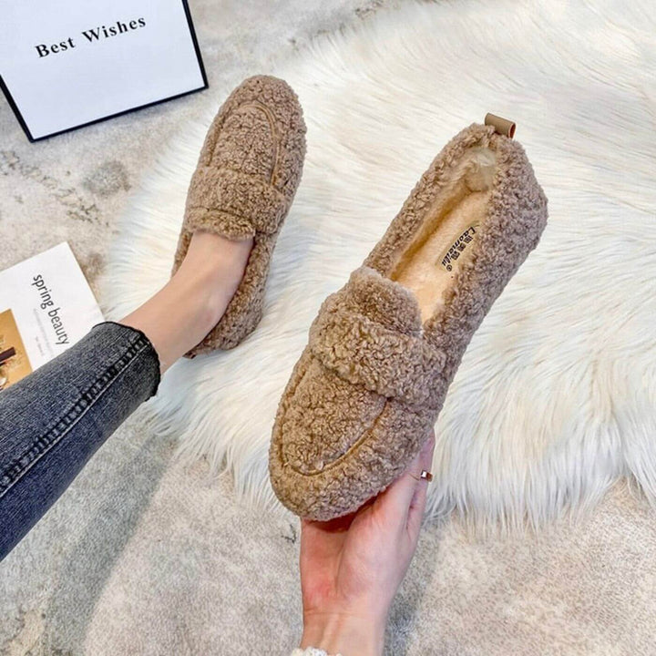Nora™ - Plüsch Winterwarme Slipper Loafers