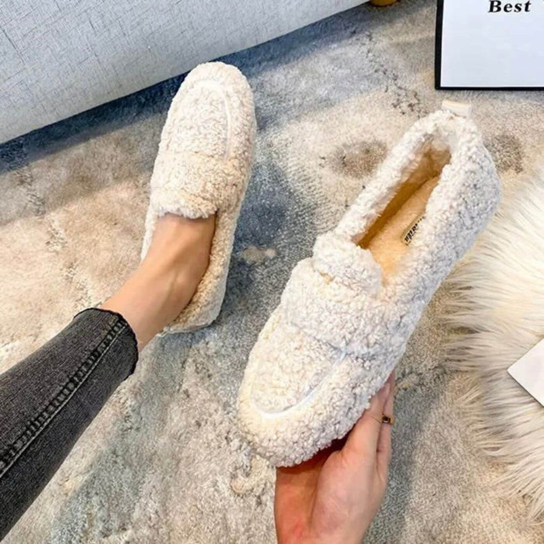 Nora™ - Plüsch Winterwarme Slipper Loafers