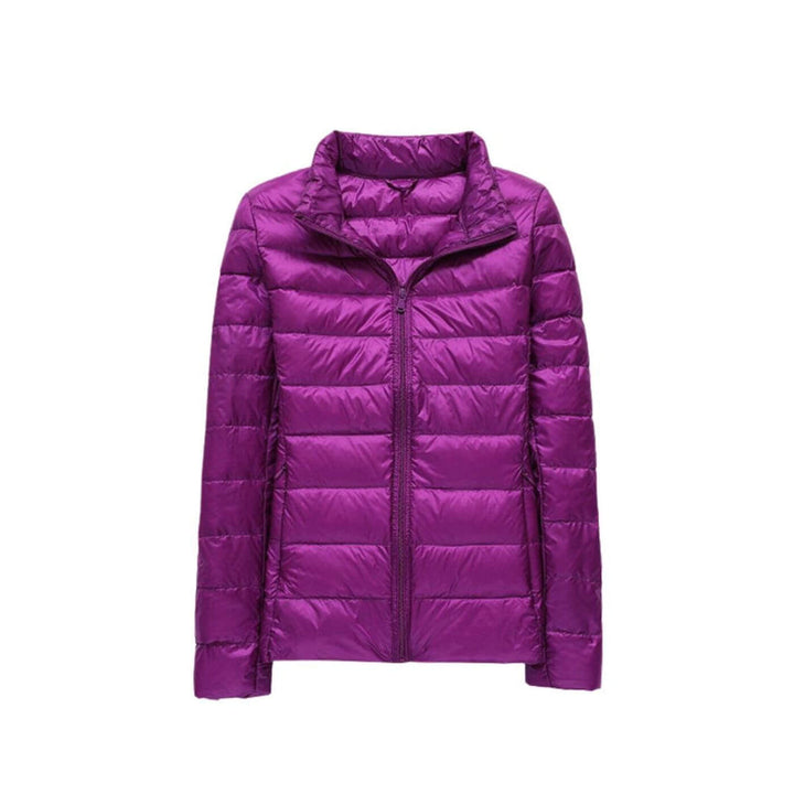 Petra™ - Ultraleichte Winterjacke mit weißen Entenfedern
