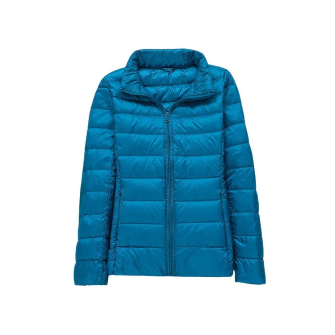 Petra™ - Ultraleichte Winterjacke mit weißen Entenfedern