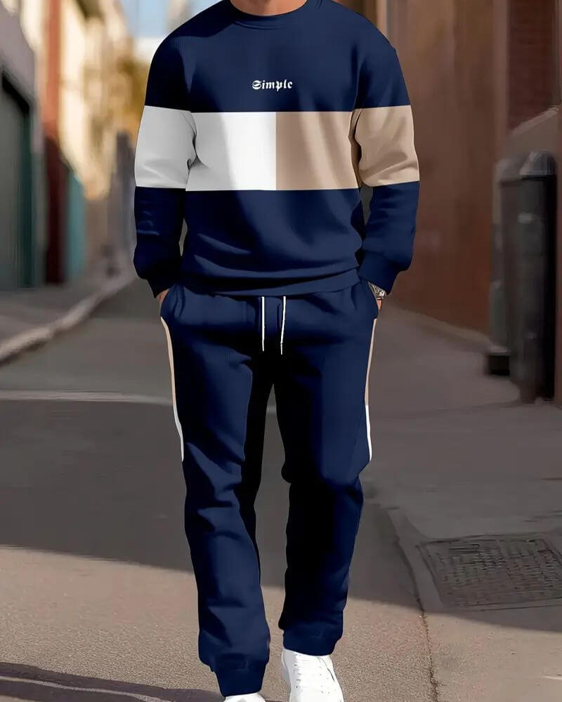 Raphael™ - Lässiges Pullover- und Jogginghosen-Set