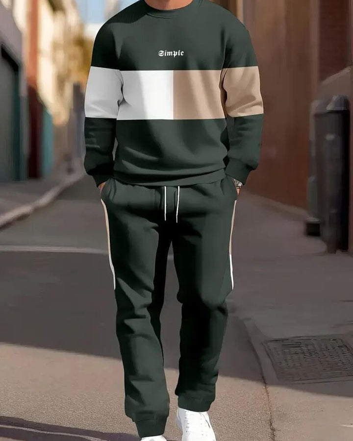 Raphael™ - Lässiges Pullover- und Jogginghosen-Set
