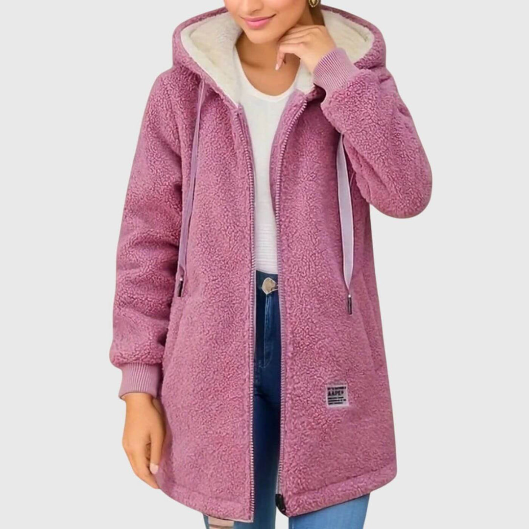 Rosa™ - Outdoor Fleece Kapuzenjacke