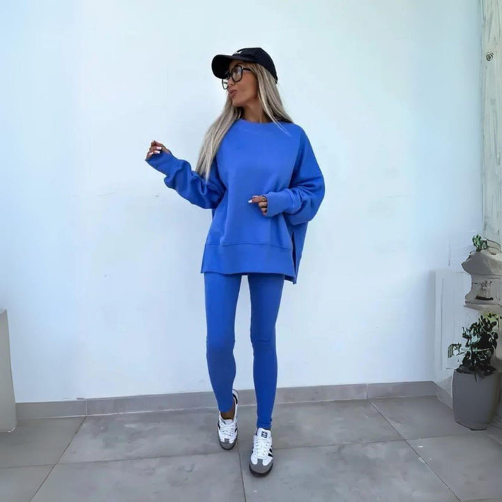Sabrina™ - Lässiges Langarmhemd- und Hosenset