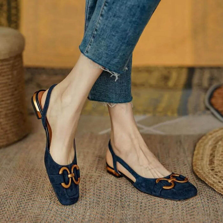 Sandra™ – Retro Slingback Orthopädische Sandalen