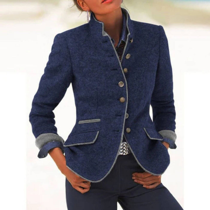 Sandra™ - Vintage Stehkragen Mantel
