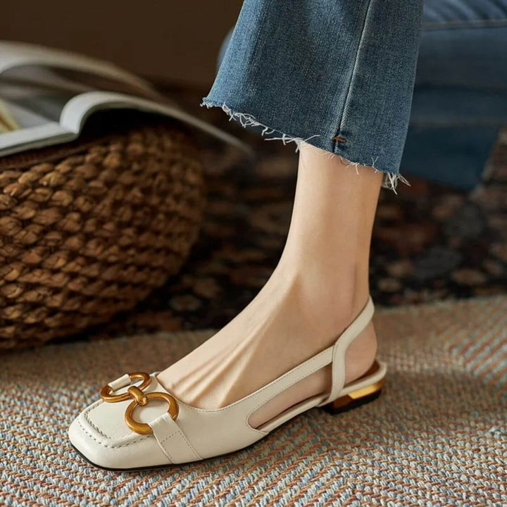 Sandra™ – Retro Slingback Orthopädische Sandalen