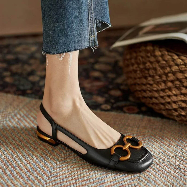Sandra™ – Retro Slingback Orthopädische Sandalen