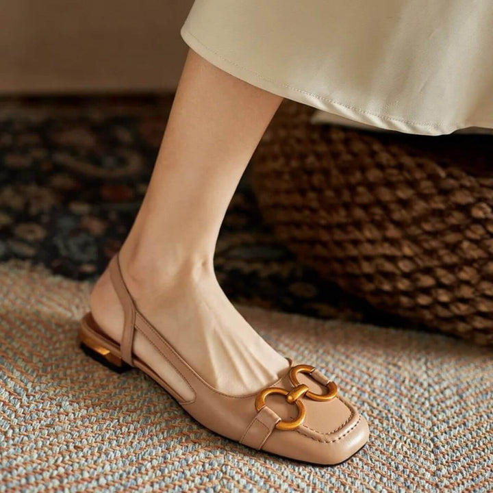Sandra™ – Retro Slingback Orthopädische Sandalen