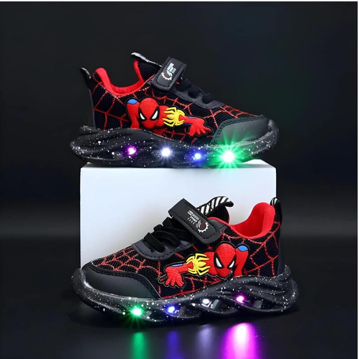 SpiderKickz™ – LED-Schuhe für Kinder mit Superkräften