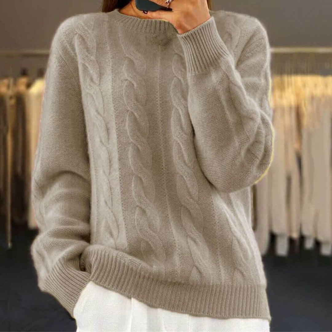 Theresa™ - Weicher und Gemütlicher Strickpullover